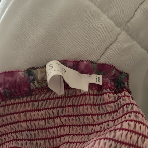 ASTR floral print midi length dress - Picture 4 of 4